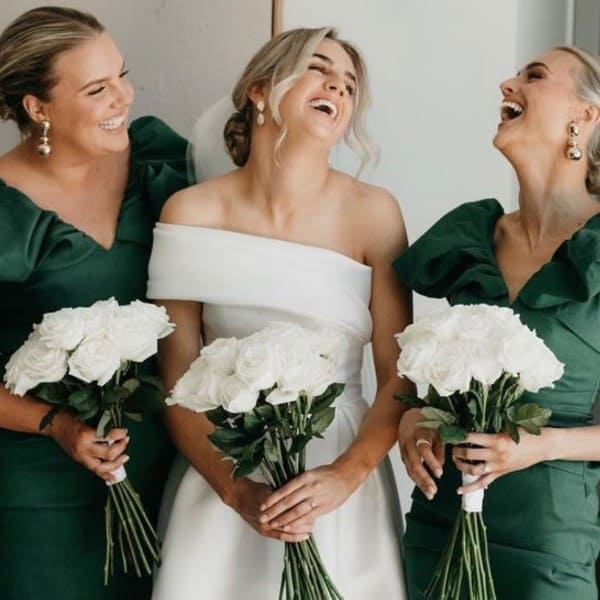 Abbey & her bridesmaids