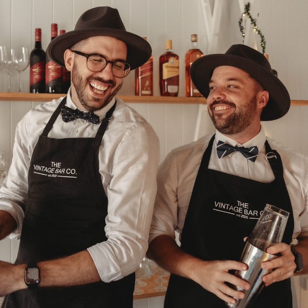 Cody & Alex - The Owners of The Vintage Bar Co