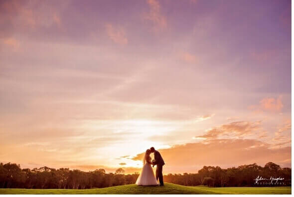 Stunning on course image