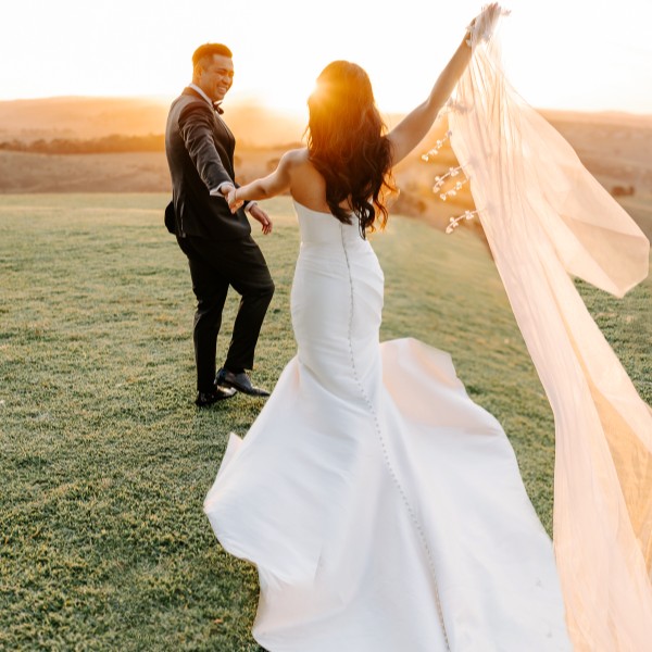 Marnong Estate Sunset Wedding Photo Veri Photography Melbourne