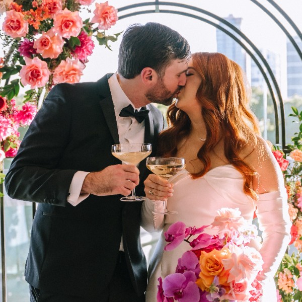 Wedding Couple After Ceremony