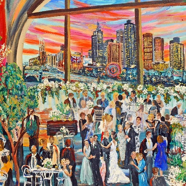 Clair and Charle's Wedding, Melbourne