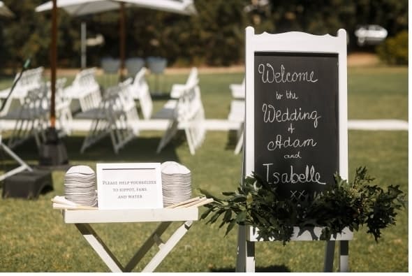 Isabelle and Adam's wedding