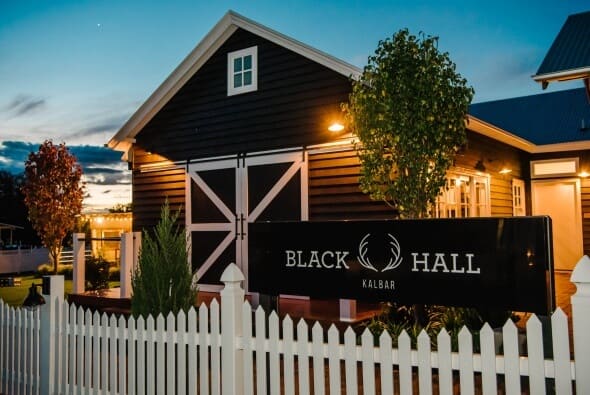 black hall our reception venue