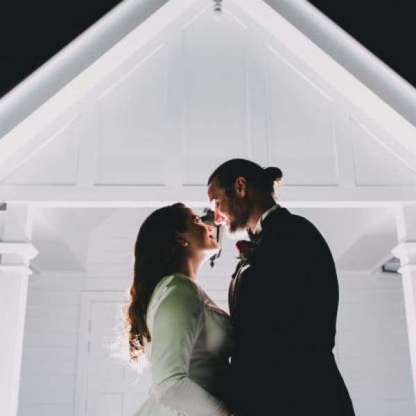 evening front of chapel