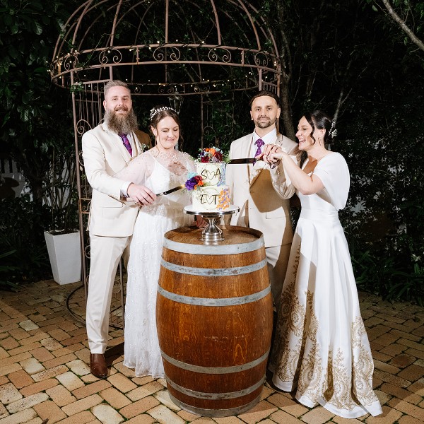 Steph+Andy & Emma+Tony