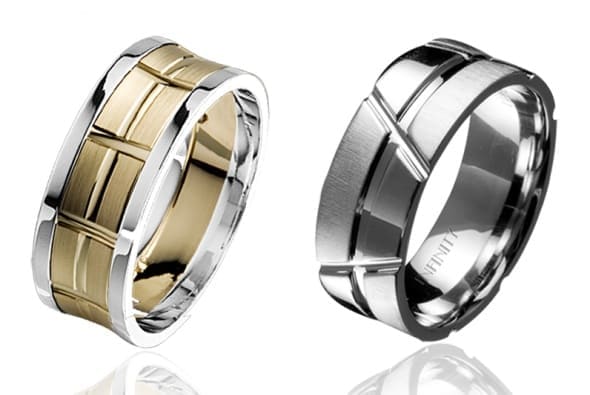Infinity Gents Wedding Rings