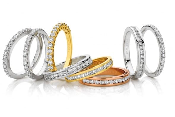 Our custom made wedding rings look like they were made at the same time by the same jeweller.