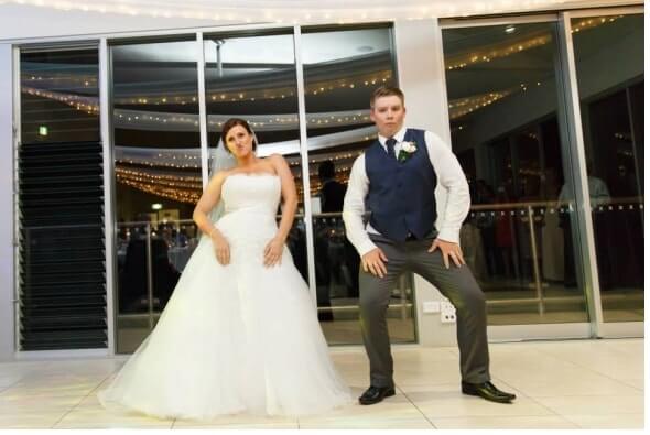 Wedding Dance Bust Out